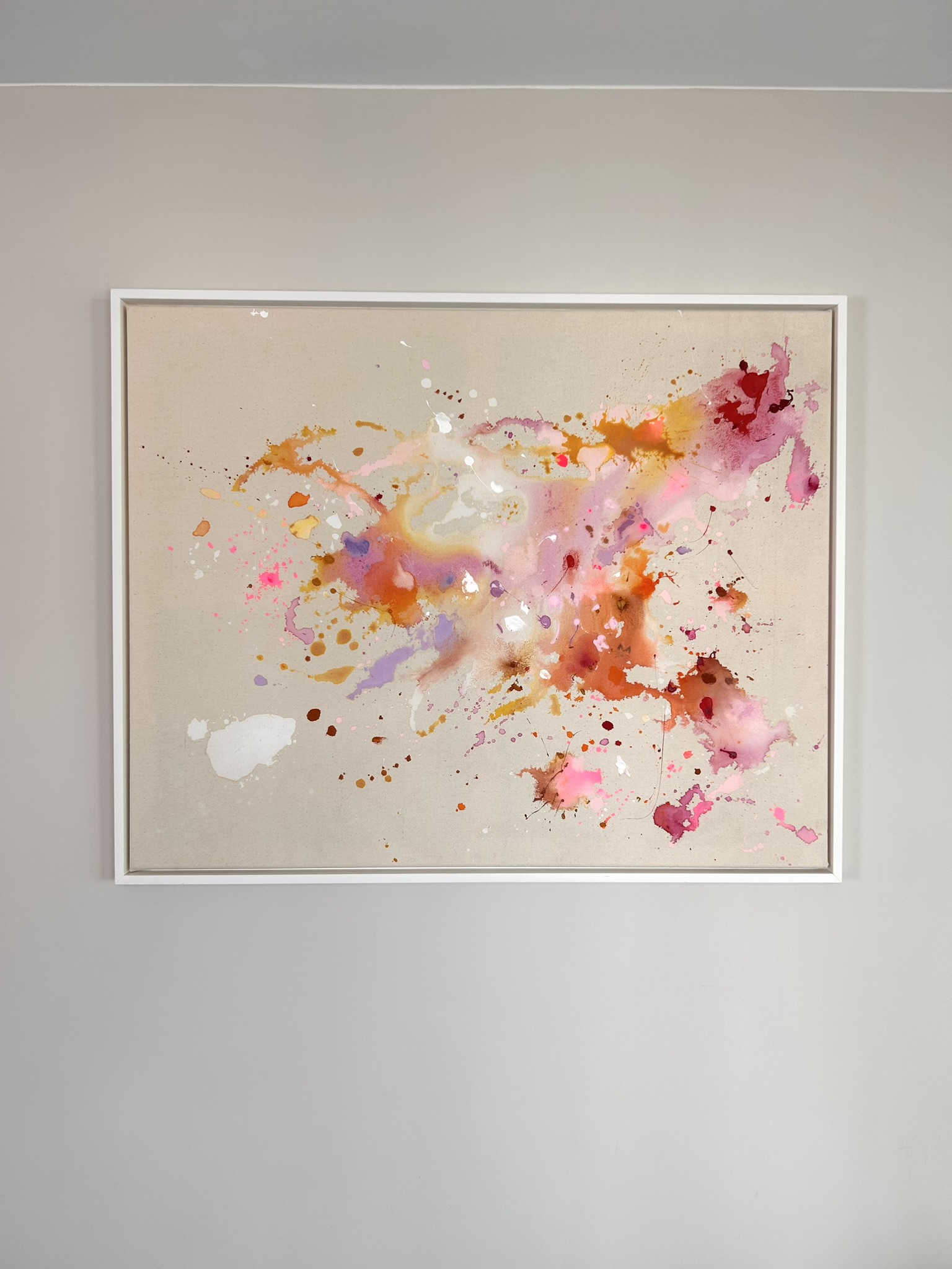 See the Good, 2025, Acryl auf roher Baumwollleinwand, Ansicht 4